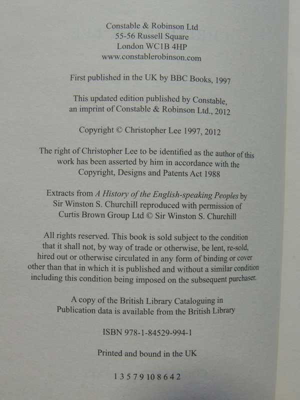 This Sceptred Isle - The Making Of The British - Christopher Lee
