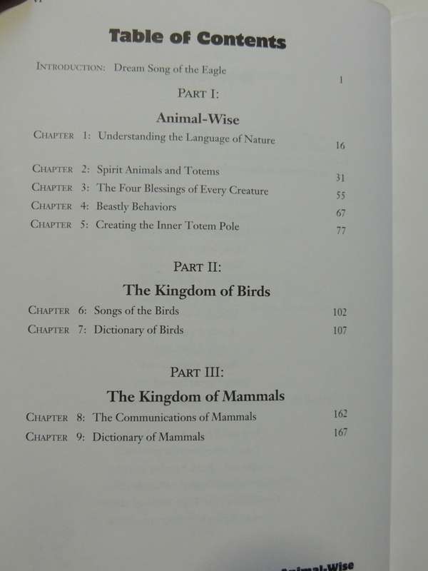 Animal - Wise - The Spirit Language And Signs Of Nature - Ted Andrews
