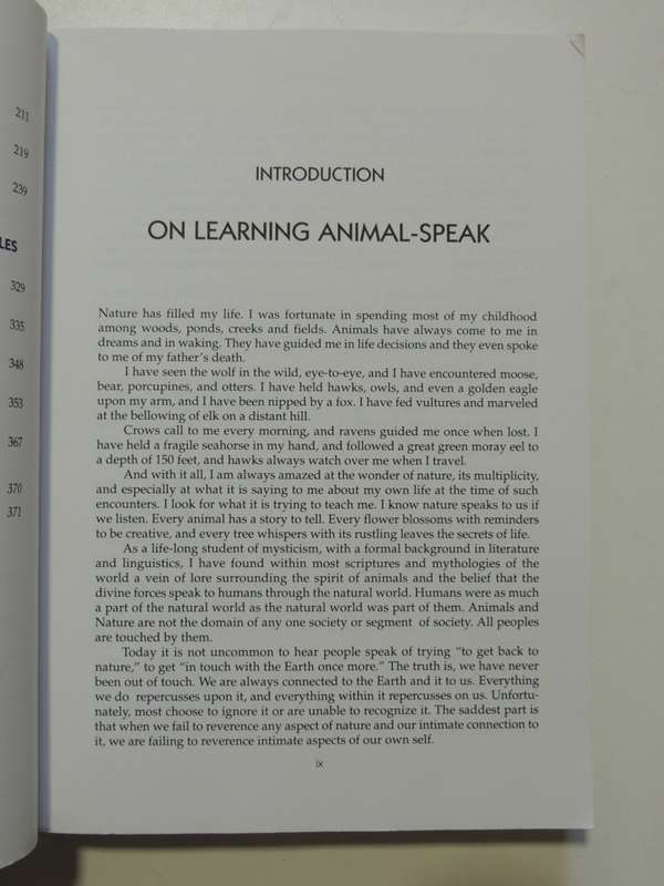 Animal-Speak - The Spiritual & Magical Powers Of Creatures Great & Small - Ted Andrews
