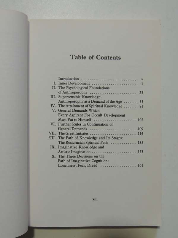 Esoteric Development- Rudolf Steiner