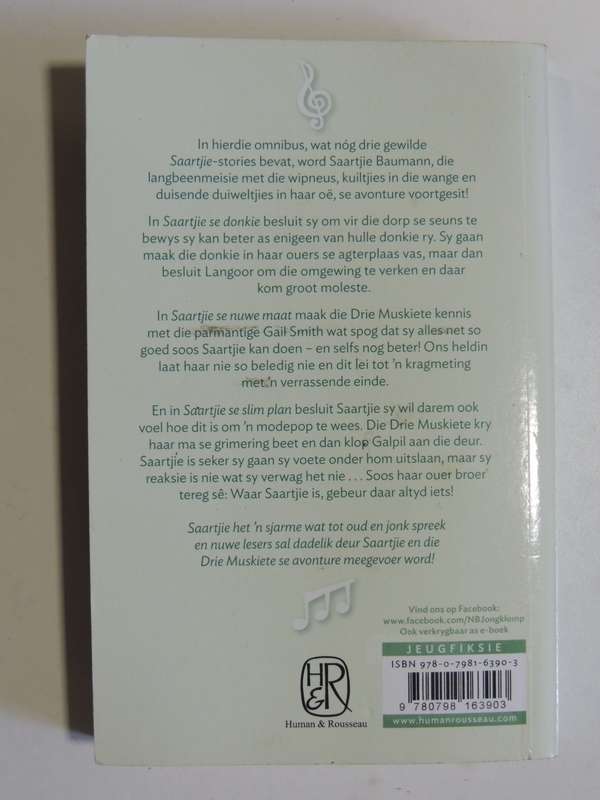Saartjie Omnibus 2, 3-in-1 - Bettie Naude  AFRIKAANS