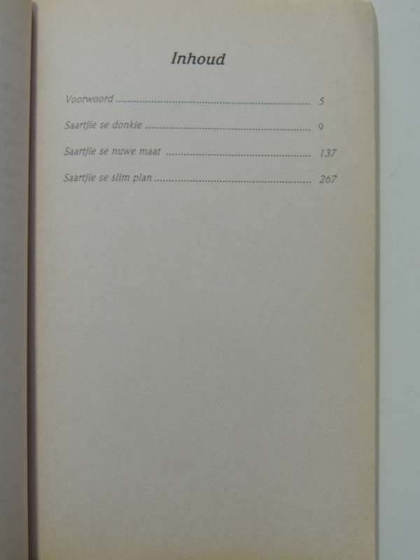 Saartjie Omnibus 2, 3-in-1 - Bettie Naude  AFRIKAANS