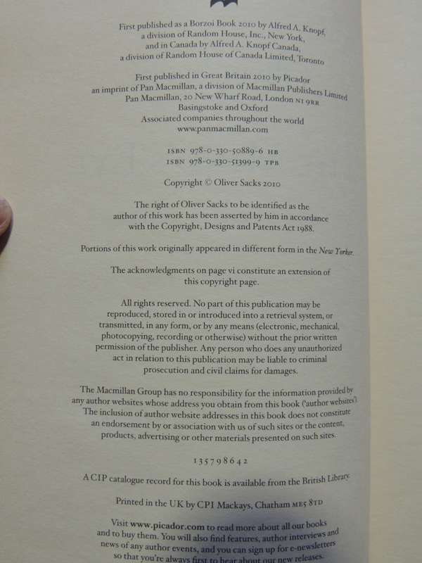 The Mind`s Eye - Oliver Sacks