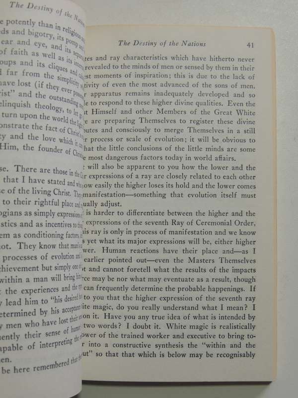 The Destiny Of The Nations - Alice A. Bailey