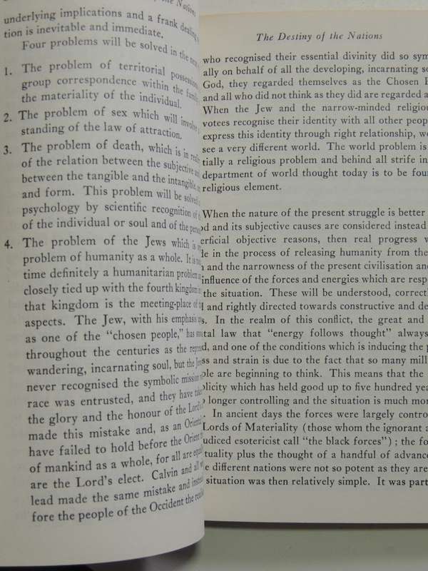 The Destiny Of The Nations - Alice A. Bailey