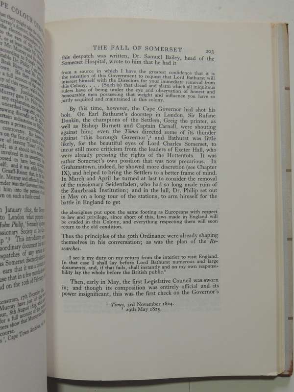 The Cape Colour Question - A Historical Survey - W.M. Macmillan