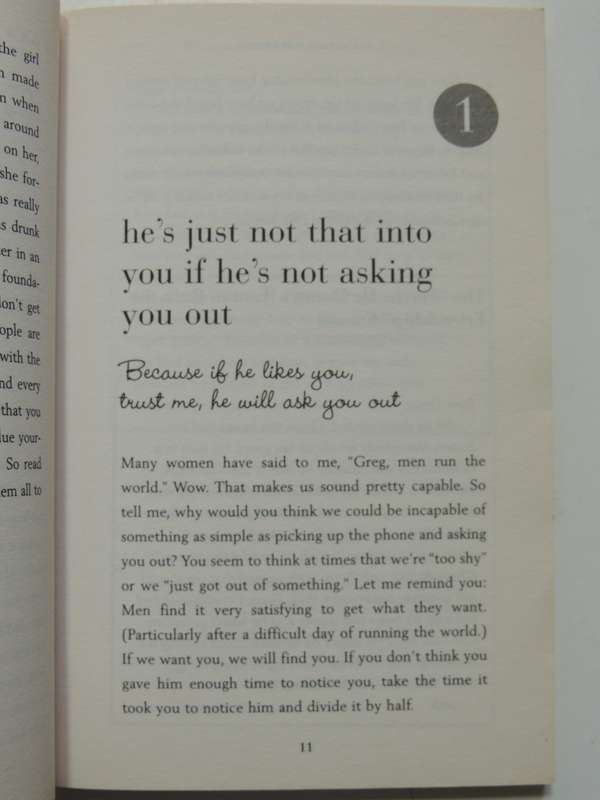 He`s Just Not That Into You - The No-excuses Truth To Understanding Guys Greg Behrendt,Liz Tuccillo