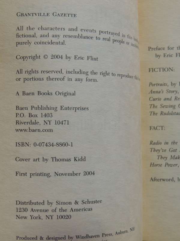 Grantville Gazette Vol 1 - Eric Flint