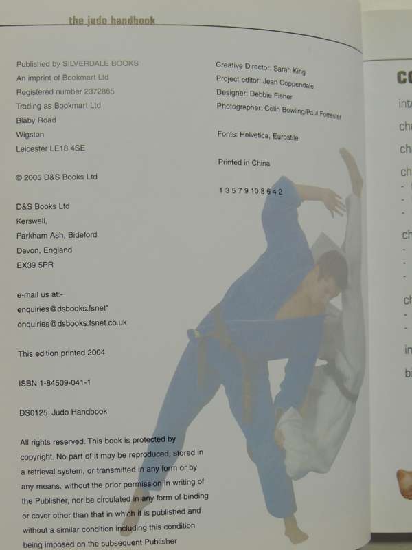 The Judo Handbook - Roy Inman