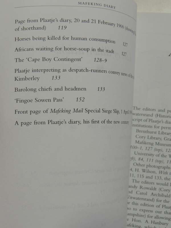 The Mafeking Diary Of Sol T. Plaatje   - Sol T. Plaatje