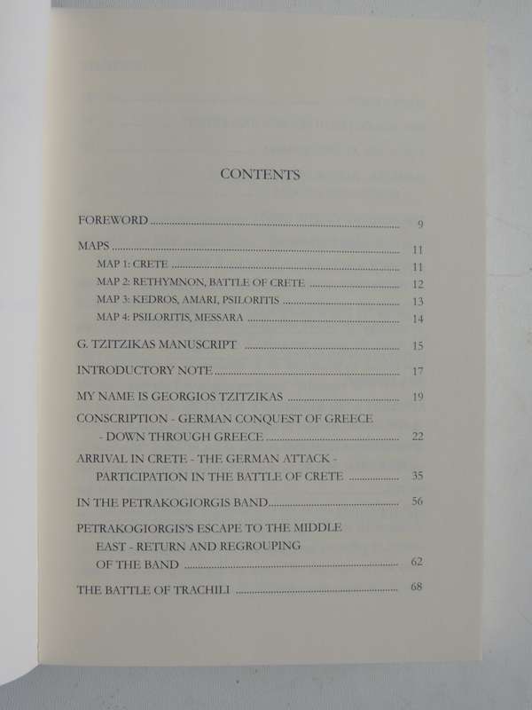 Freedom And Glory (Memoirs 1939-1945) - Georgios Aristides Tzitzikas