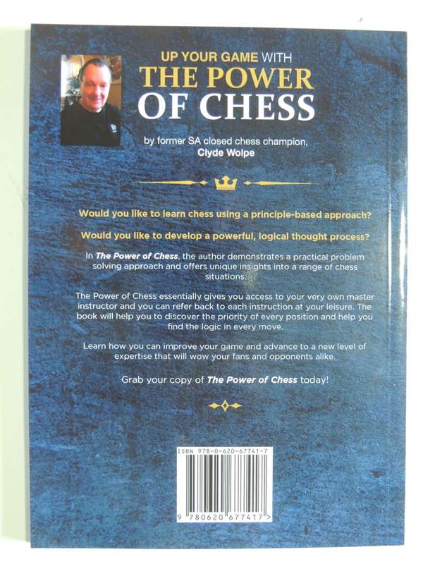 Up Your Game With The Power of Chess --   Clyde Wolpe   BOOK