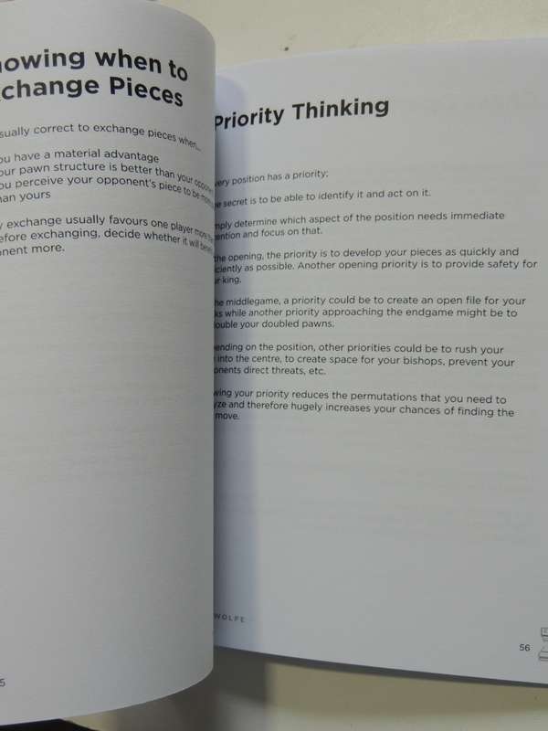 Up Your Game With The Power of Chess --   Clyde Wolpe   BOOK