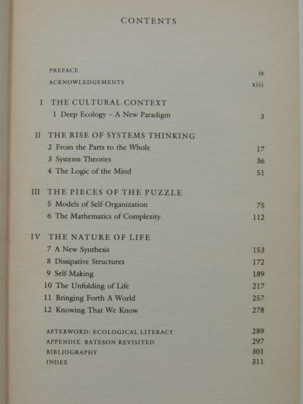 The Web of Life, A New Synthesis of Mind & Matter - Fritjof Capra