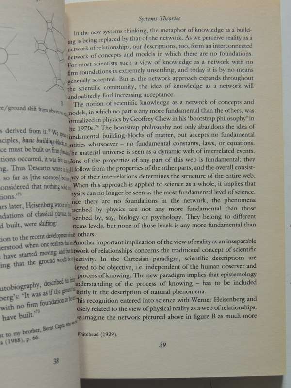 The Web of Life, A New Synthesis of Mind & Matter - Fritjof Capra