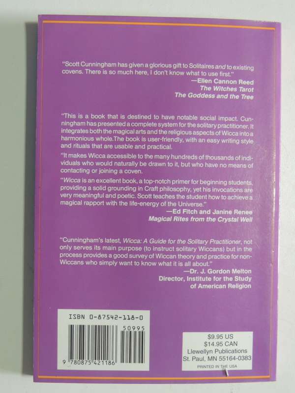 Wicca, A Guide for the Solitary Practitioner - Scott Cunningham