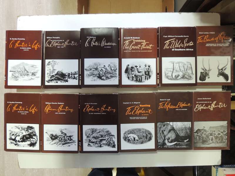 African Hunting Reprint Series - Complete In 12 Volumes