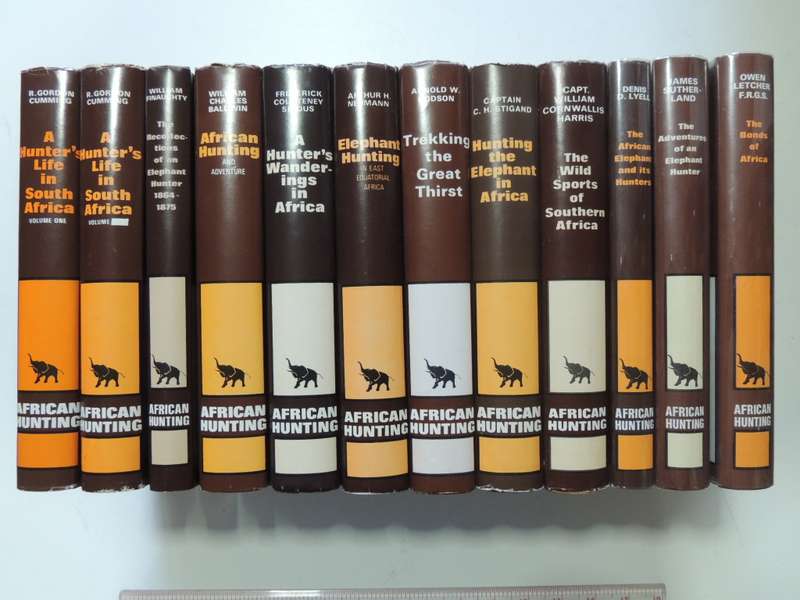 African Hunting Reprint Series - Complete In 12 Volumes