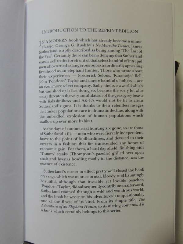 African Hunting Reprint Series - Complete In 12 Volumes