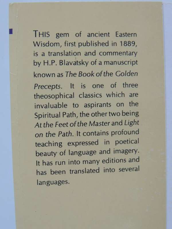 The Voice Of The Silence - H.P. Blavatsky