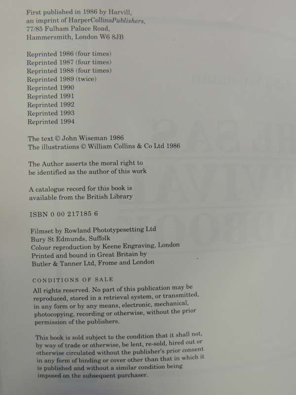 Tha SAS Survival Handbook - John Wiseman