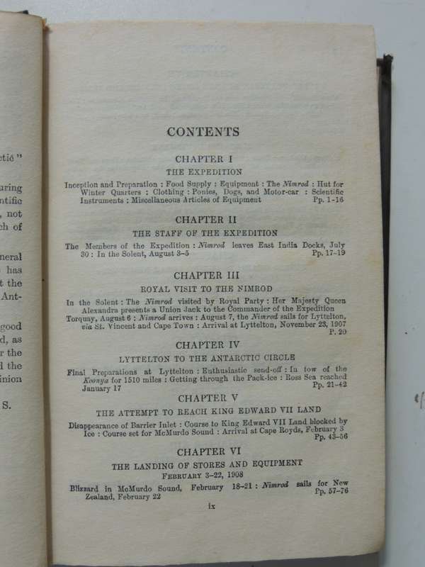 The Heart Of The Antarctic,Being TheStory Of British Antarctic Expedition 1907-09 -Ernest Shackleton