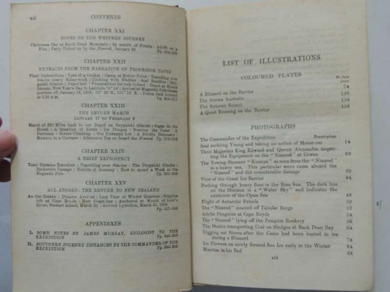 The Heart Of The Antarctic,Being TheStory Of British Antarctic Expedition 1907-09 -Ernest Shackleton