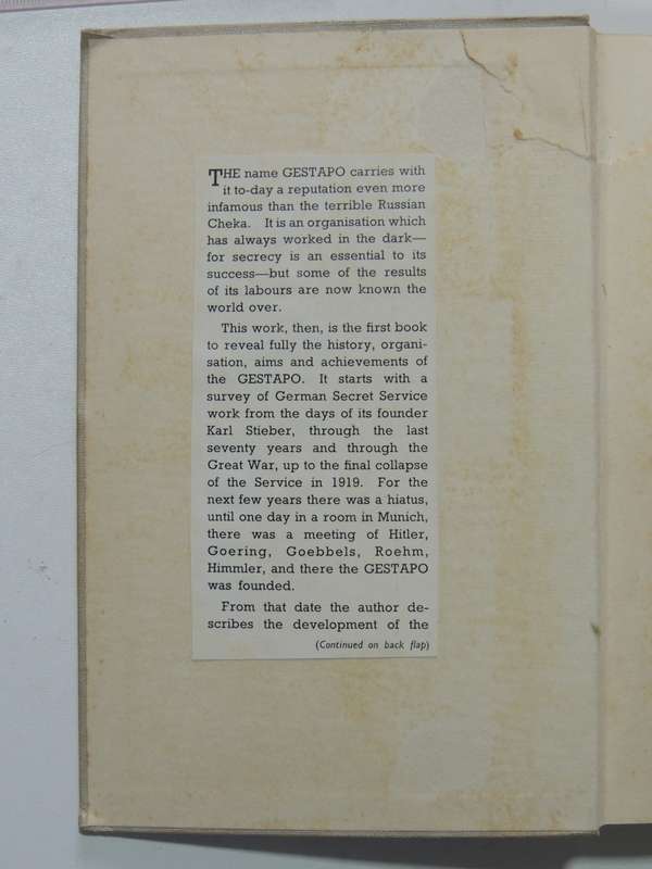 Gestapo - Philip St. C. Walton-Kerr