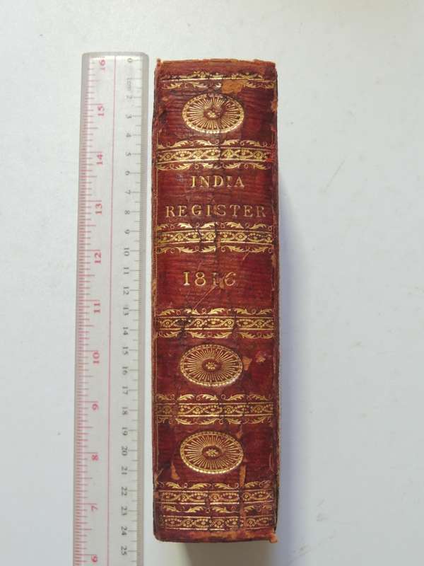 The East-India Register and Directory  for 1816 - A.W. Mason, J.S. Kingston & Geo. Owen