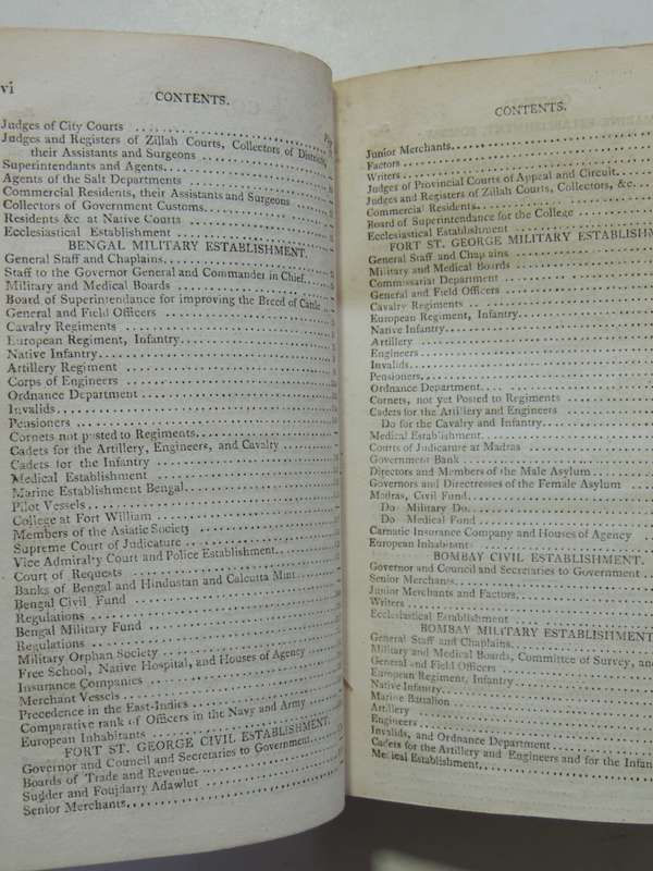 The East-India Register and Directory  for 1816 - A.W. Mason, J.S. Kingston & Geo. Owen