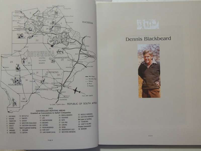 The Hunting Blackbeards Of Botswana - ed. Brian Marsh   Signed