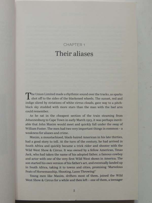 Daisy de  Melker, Hiding among killers in the City of Gold - Ted Botha