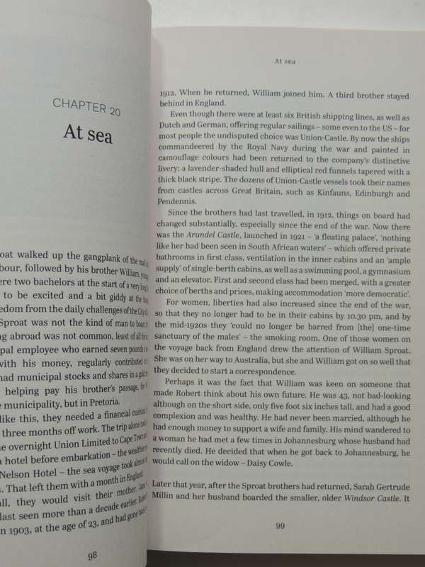 Daisy de  Melker, Hiding among killers in the City of Gold - Ted Botha