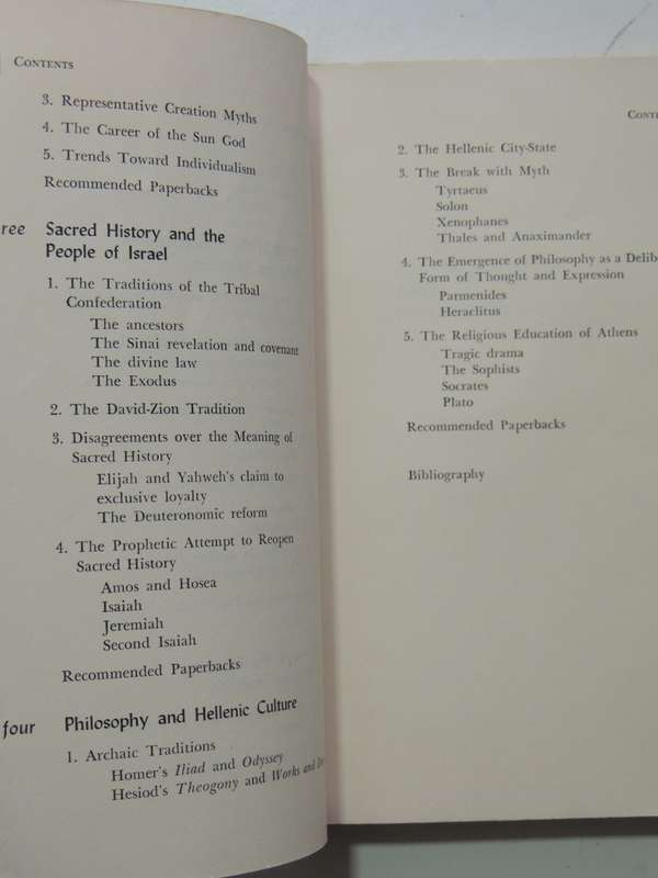 Myth, Sacred History, & Philosophy,The Pre-Christian Religious Heritage Of The West - Cornelius Loew