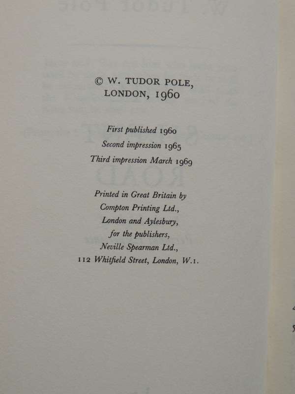 The Silent Road - In The Light Of Personal Experience - Wellesley Tudor Pole
