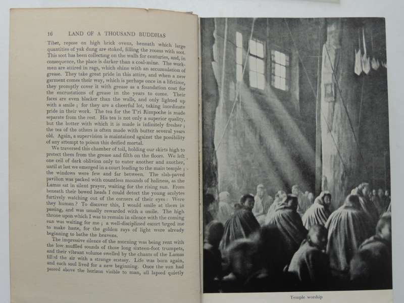 Land Of A Thousand Buddhas, Pligrimage Into The Heart Of Tibet & Sacred City Of Lhasa-Theos Bernard