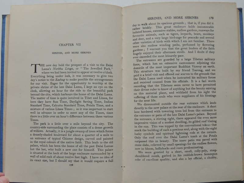 Land Of A Thousand Buddhas, Pligrimage Into The Heart Of Tibet & Sacred City Of Lhasa-Theos Bernard