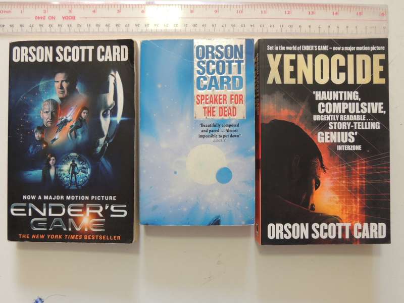 Ender Saga, 3 Vol Set: Ender`s Game, Speaker for the Dead, Xenocide - Orson Scott Card