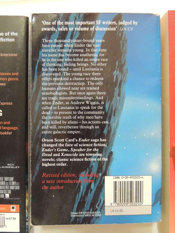 Ender Saga, 3 Vol Set: Ender`s Game, Speaker for the Dead, Xenocide - Orson Scott Card