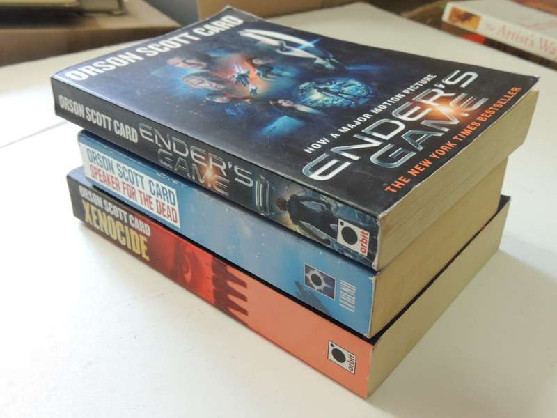 Ender Saga, 3 Vol Set: Ender`s Game, Speaker for the Dead, Xenocide - Orson Scott Card