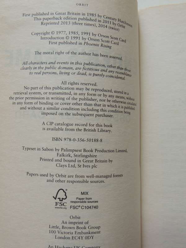 Ender Saga, 3 Vol Set: Ender`s Game, Speaker for the Dead, Xenocide - Orson Scott Card