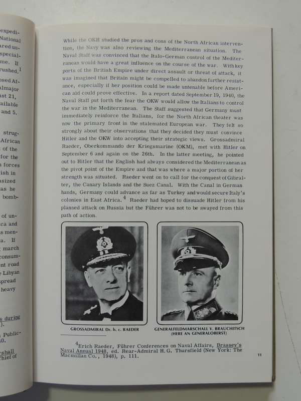 Uniforms, Organization And History Of The Afrikakorps - Roger James Bender, Richard D Law