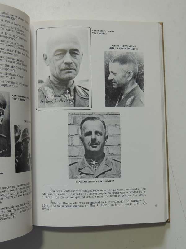 Uniforms, Organization And History Of The Afrikakorps - Roger James Bender, Richard D Law