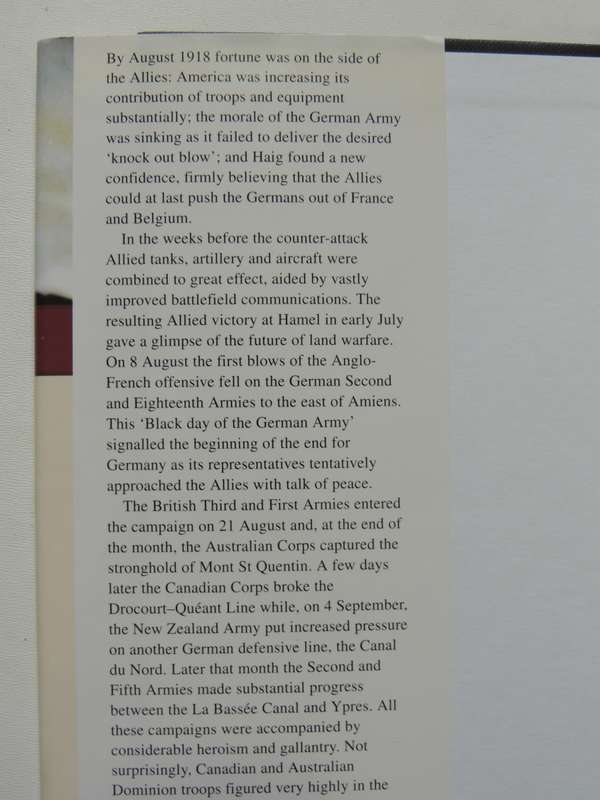 VCs Of The First World War - The Road To Victory 1918- Gerald Gliddon
