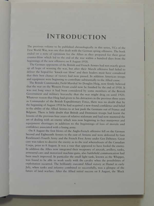 VCs Of The First World War - The Road To Victory 1918- Gerald Gliddon