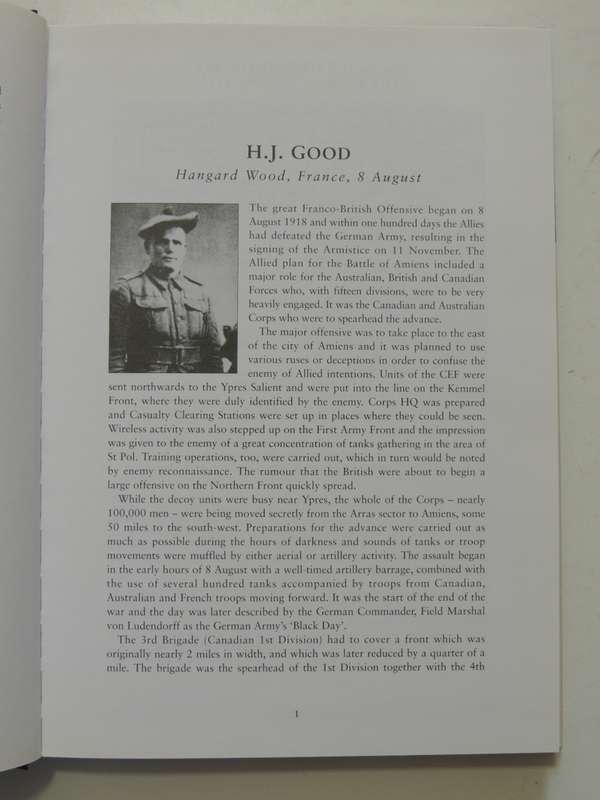 VCs Of The First World War - The Road To Victory 1918- Gerald Gliddon