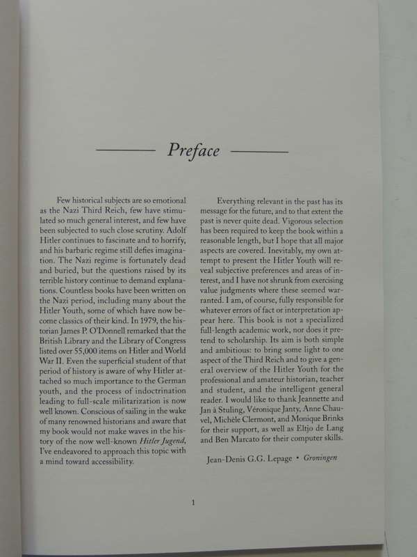 Hitler Youth 1922-1945 - An Illustrated History - Jean-Denis G.G. Lepage