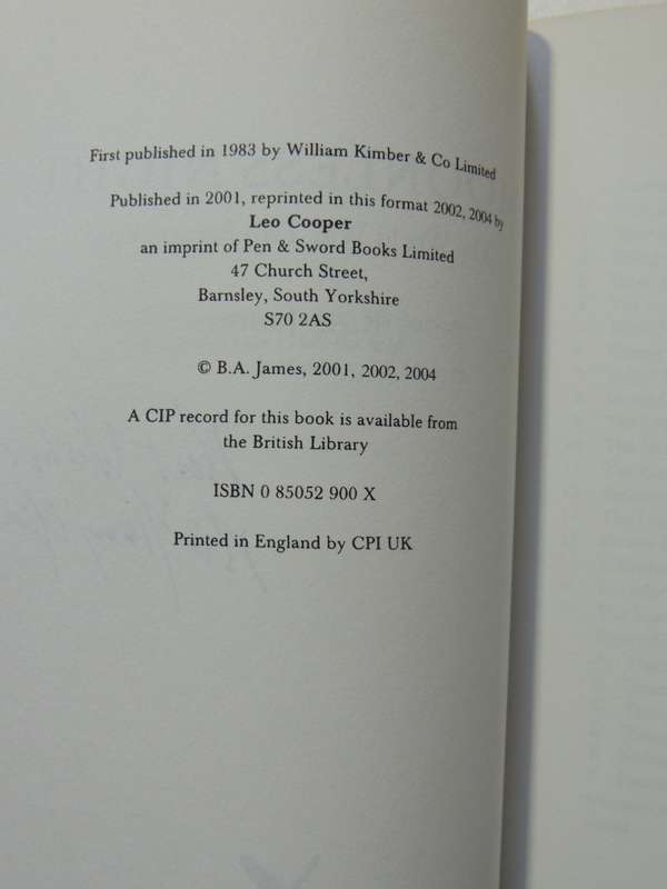 Moonless Night - The Second World War Escape Epic - B.A. `Jimmy` James  SIGNED