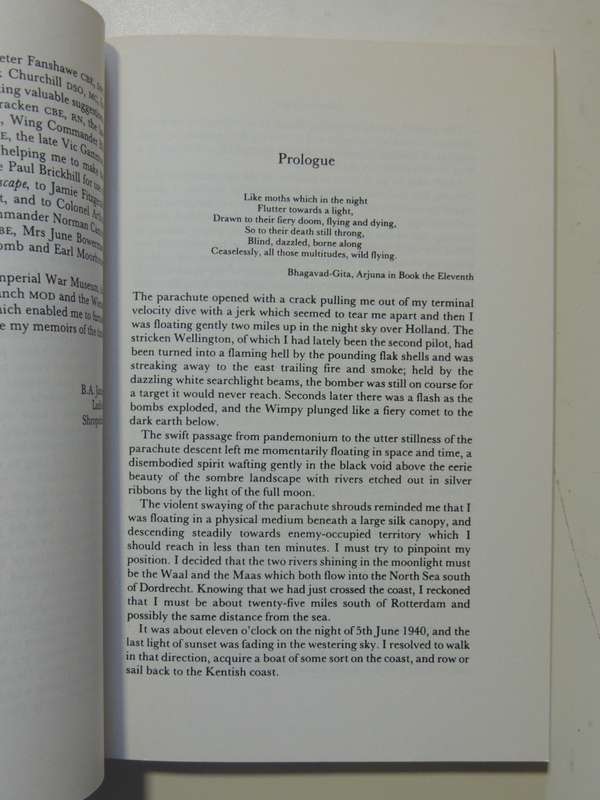 Moonless Night - The Second World War Escape Epic - B.A. `Jimmy` James  SIGNED