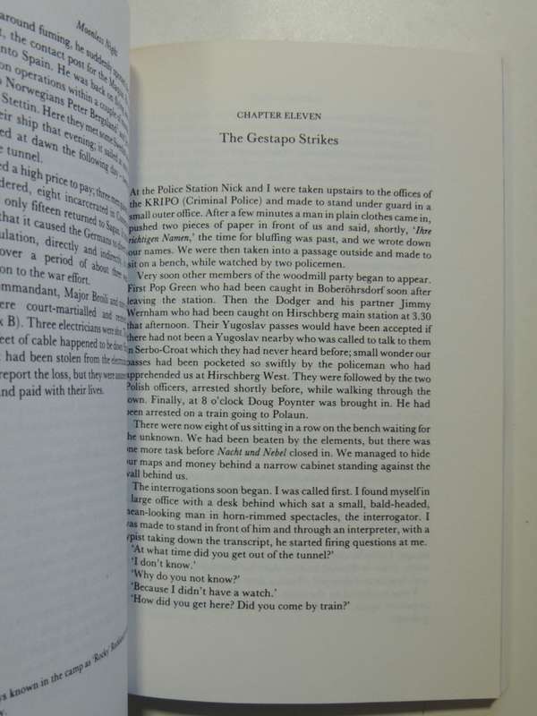 Moonless Night - The Second World War Escape Epic - B.A. `Jimmy` James  SIGNED